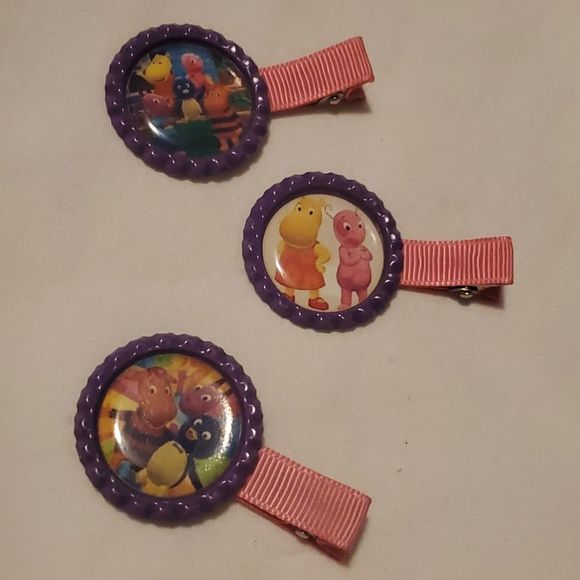 NEW BACKYARDIGANS BOTTLECAP CLIPPY TRIO - Picture 1 of 1